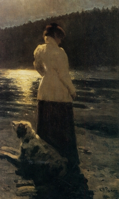 Moonlight night. Zdravnevo by Ilya Repin