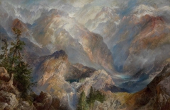 Morning in the Sierras, Nevada by Thomas Moran