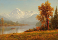 Mount Baker, Washington by Albert Bierstadt