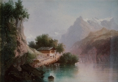 Mountain Landscape I by Anonymous