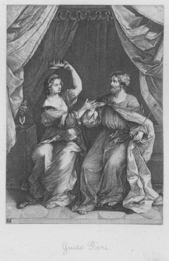 Ninus donnant sa couronne à Semiramis (toile) by Guido Reni