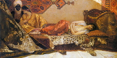 Odalisque by Jean-Joseph Benjamin-Constant