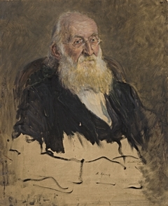 Ohne Titel (A. Kirchhof Senior der Akademie der Wissenschaften) by William Pape