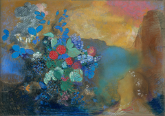 Ophelia among the Flowers by Odilon Redon