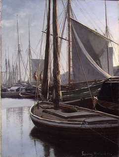 Painting by Lauritz Haaland