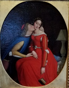 Paolo and Francesca by Jean-Auguste-Dominique Ingres