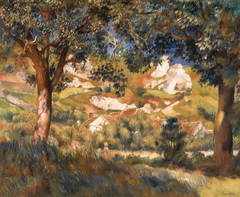 Paysage à La Roche-Guyon by Auguste Renoir