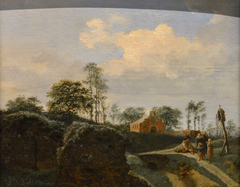 Paysage by Jan van der Heyden