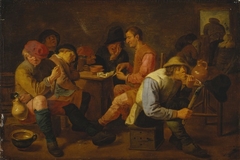 Peasants at an Inn by Adriaen Brouwer