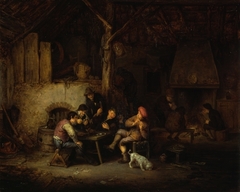 Peasants at an Inn by Adriaen van Ostade