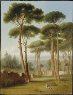 Pines of the Villa Barberini by John Gadsby Chapman