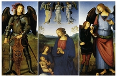 Polyptych of Certosa di Pavia by Pietro Perugino