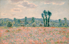 Poppy Field by Claude Monet