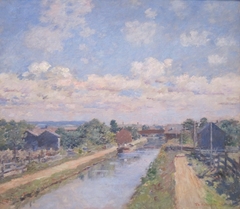 Port Ben, Delaware and Hudson Canal by Theodore Robinson