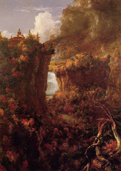 Portage Falls on the Genesee by Thomas Cole