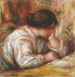 Portrait d'une femme by Auguste Renoir