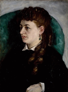 Portrait de Clémence Tréhot, dite Mme Jules Le Cœur by Auguste Renoir