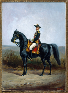 Portrait équestre du général Boulanger (1837-1891), homme politique by John Williamson