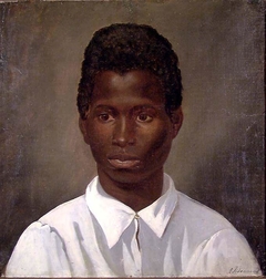 Portrait of a boy by Adolph Tidemand