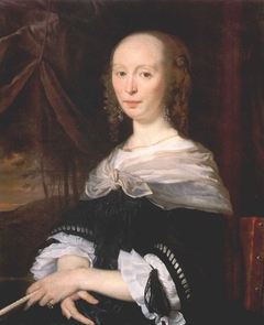 Portrait of a Lady by Abraham Lambertsz van den Tempel