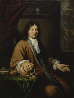 Portrait of a physician by Abraham Snaphaen