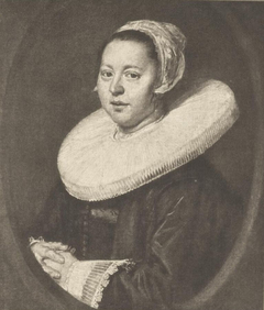 Portrait of a woman by Frans Hals