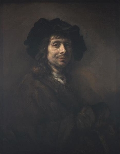 Portrait of a young man, possibly an artist by Rembrandt