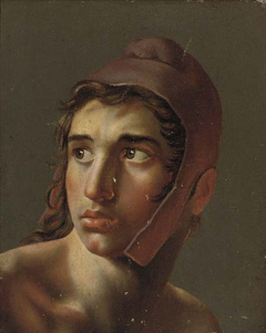 Portrait of a young man with a Phrygian cap by Wilhelm Bendz