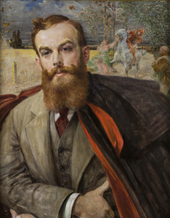 Portrait of Adam Łada-Cybulski by Jacek Malczewski