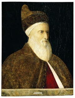 Portrait of Agostino Barbarigo (c.1420-1501) by Gentile Bellini