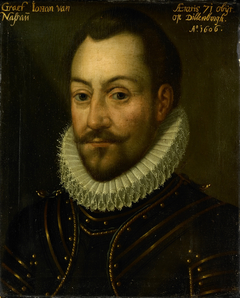 Portrait of an unknown count or officer, possibly Jan the Elder (1535-1606), Count of Nassau by Anonymous