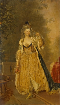 Portrait of Anna Elizabeth Louise Ferdinanda of Prussia by Anna Dorothea Therbusch