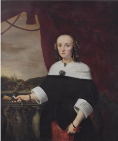 Portrait of Anna Maria van Nutt by Ferdinand Bol