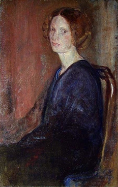 Portrait of Asta Sønderup, the Artist's first Wife by Theodor Laureng