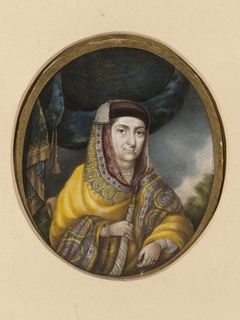 Portrait of Begam Samru by Jiwan Ram