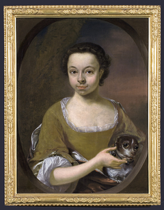 Portrait of Etta Catharina Emmen (1734-1781) by Jan Abel Wassenbergh