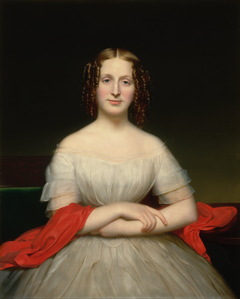 Portrait of Fidelia Marshall by Charles C. Ingham