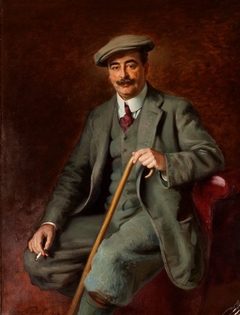 Portrait of Hans Willem baron van Pallandt (1866-1929) by Adolf Pirsch