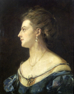 Portrait of his Wife by Viktor Madarász