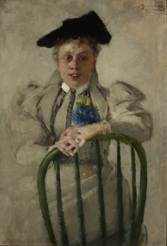 Portrait of Irena Zbigniewicz née Serda by Olga Boznańska