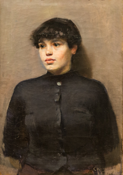 Portrait of "Jossa" by Christian Krohg