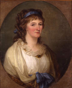 Portrait of Louise of Brandenburg-Schwedt, Duchess of Anhalt-Dessau (1750-1811) by Angelica Kauffman