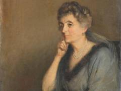 Portrait of Mary Lushington Bernard D'Oyly by Tom Roberts