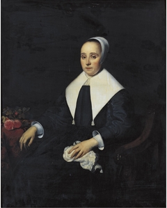 Portrait of Mrs. Guilbert Pz. Herness by Paulus Moreelse