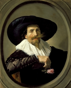 Portrait of Pieter Tjarck by Frans Hals