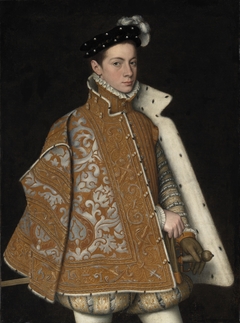 Portrait of Prince Alessandro Farnese (1545-1592), later Duke of Parma and Piacenza by Sofonisba Anguissola