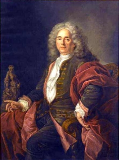 Portrait of Robert Le Lorrain by François-Hubert Drouais