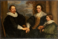 Portrait of the Antwerp Merchant Sebastiaen Leerse and his Family, ca. 1691 – 1740 by Anonymous