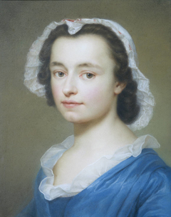 Portrait of the artist's sister, Juliane Charlotte Mengs by Theresa Concordia Mengs