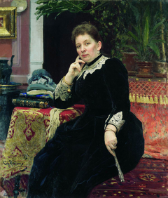 Portrait of the philanthropist Olga Sergeyevna Aleksandrova-Heinz by Ilya Repin